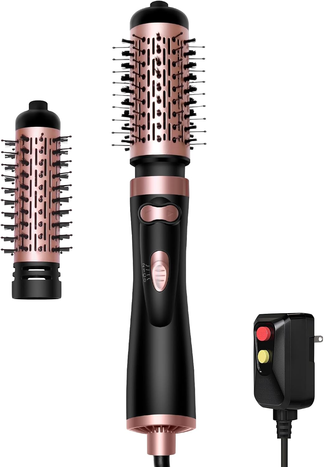 Hair Dryer Brush, 3-in-1 Rotating Round Hot Air - Image 2