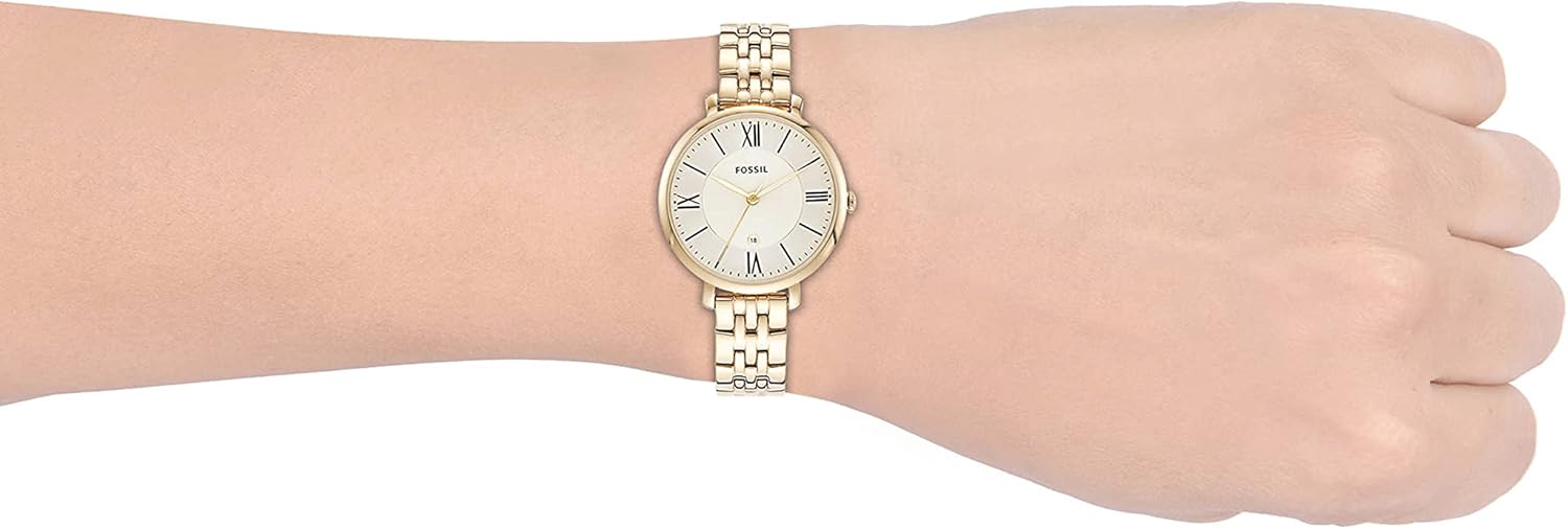 Fossil Women's Jacqueline Quartz Stainless Steel Three-Hand Watch - Image 5