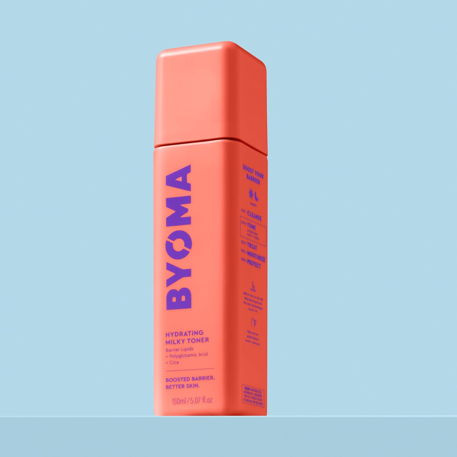 BYOMA Hydrating Milky Toner - Dewy, Ultra Hydrating Toner for Face - Soothes Skin, Locks in Moisture, Reduces Redness - Barrier Repair - 5.07 fl oz - Image 3