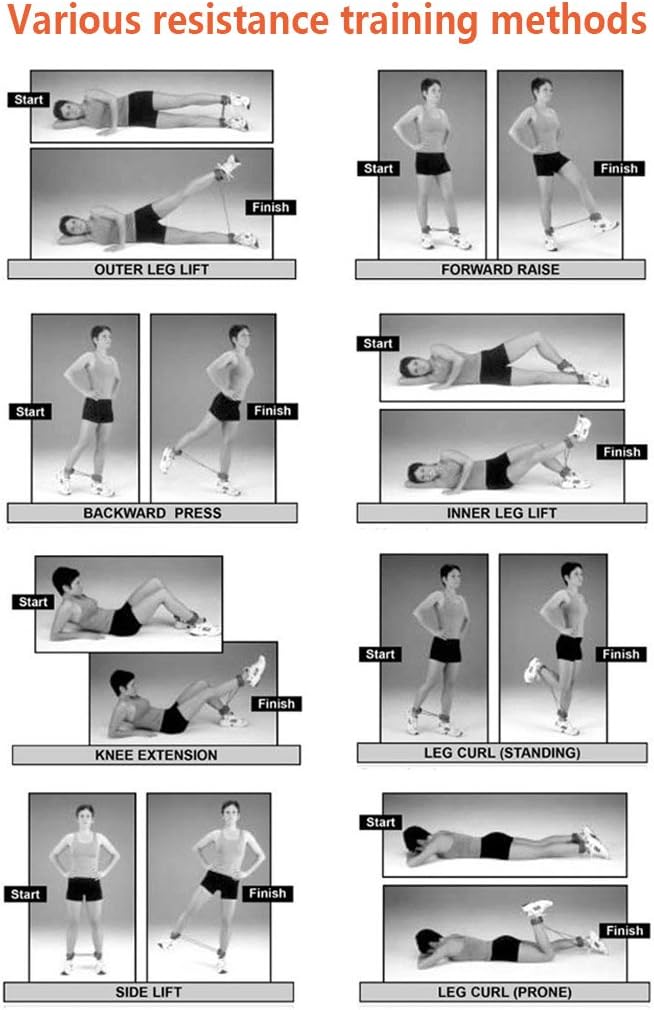 Ankle Resistance Training Speed and Agility Training Tool Ankle Resistance Bands for Football Basketball Taekwondo Yoga Boxing Soccer Kick Boxing Thai Punch Karate Running - Image 6