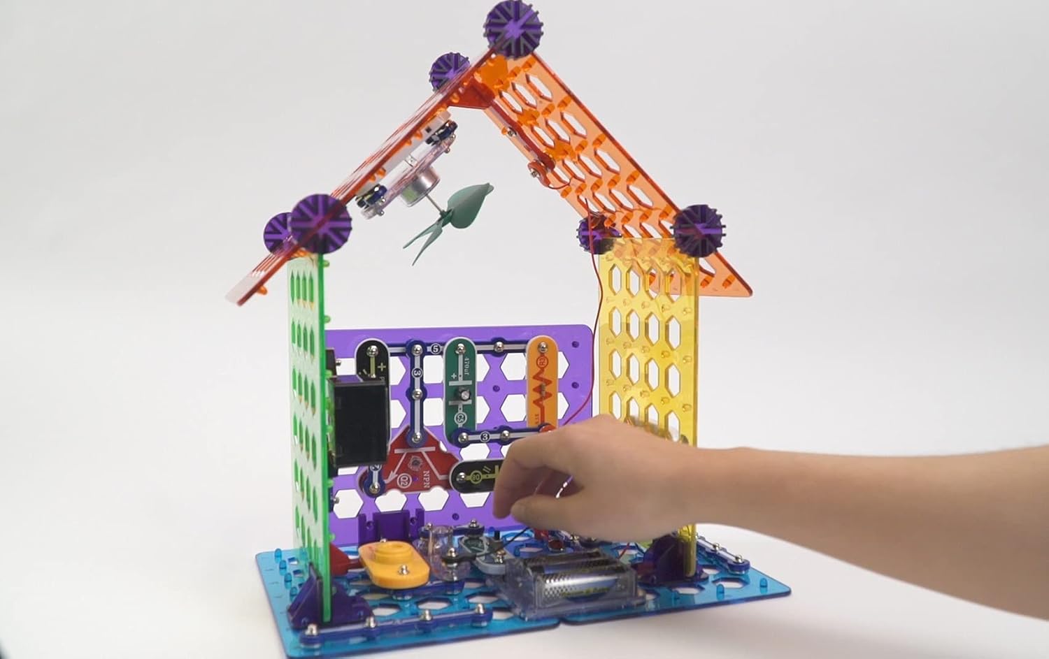 Snap Circuits Elenco My Home Electronics Building Kit for Kids Ages 8 and Up - Image 8