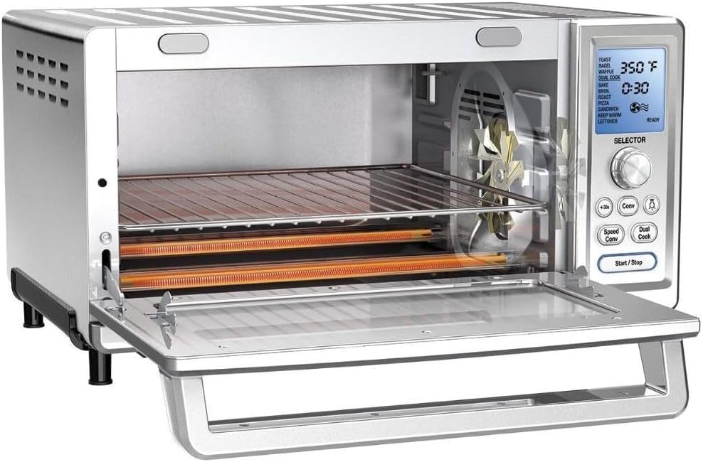 Cuisinart Convection Toaster Oven, Stainless Steel, 16.93"D x 20.87"W x 11.42"H, TOB-260N1 - Image 3