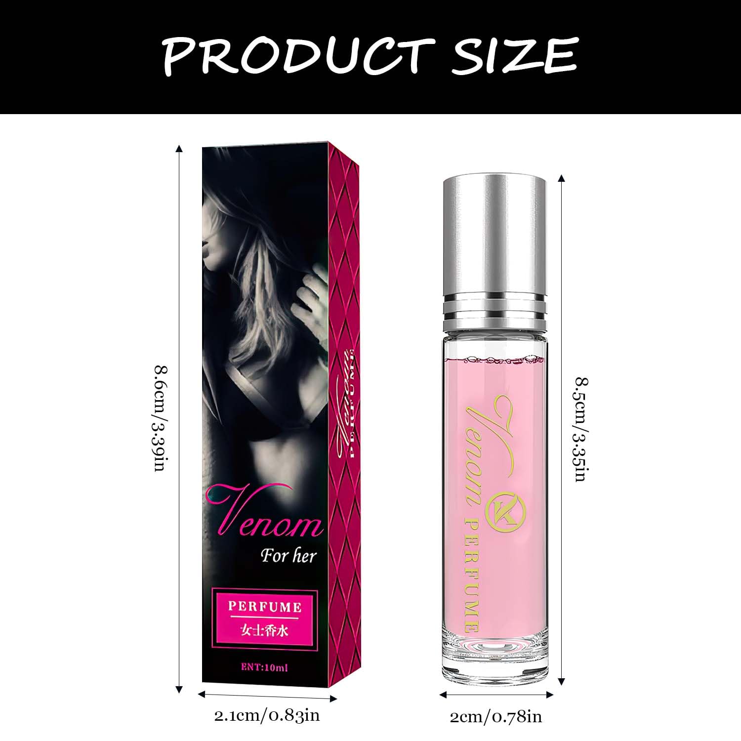 Lunex Phero - Women's Pheromone Perfume, Fresh Long-Lasting Portable (3PCS) - Image 3