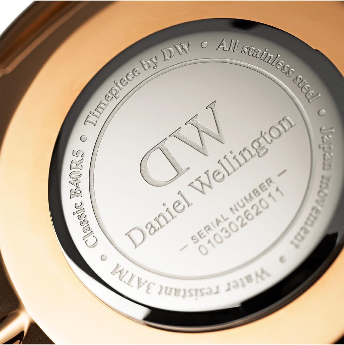 Daniel Wellington Classic Sheffield Watch, Italian Black Leather Band - Image 6