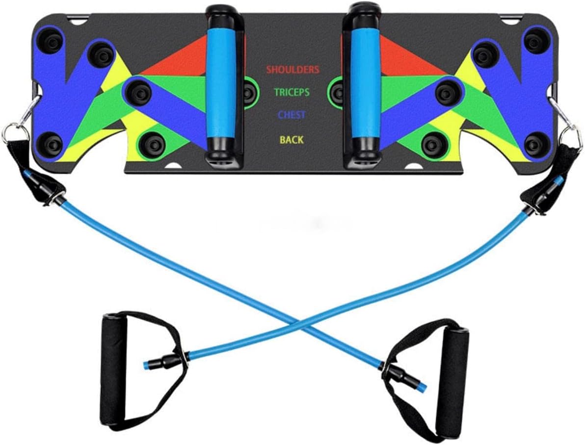 Resistance Bands with 9 in 1 push up Board Multi Function Exercise Equipment - Image 2