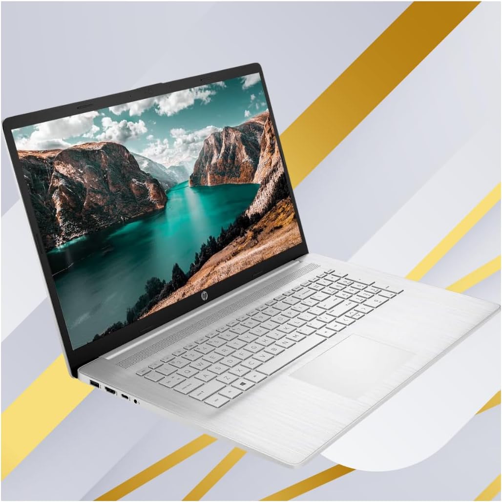 HP 17 Laptop, 17.3" HD+ Touchscreen Display, 12th Gen Intel Core i7-1255U, 64GB RAM, 2TB SSD, Webcam, HDMI, SuperSpeed USB Ports, Wi-Fi 6, Windows 11 Home, Silver - Image 5