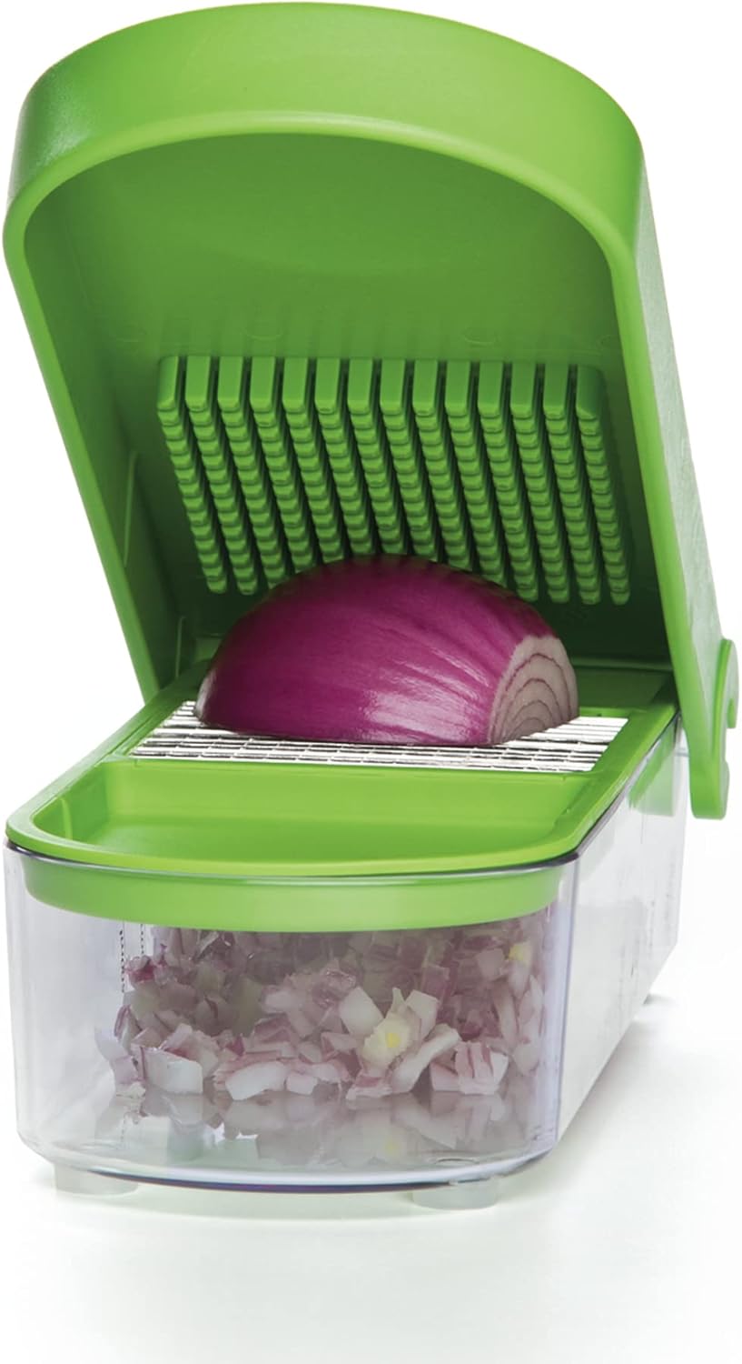 Progressive International GOC-310 Onion Chopper Green / White - Image 4