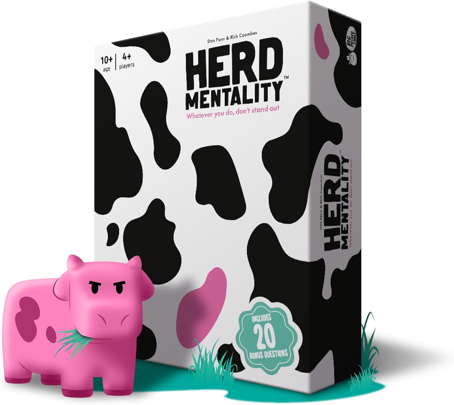 Big Potato Herd Mentality: Udderly Hilarious Board Game | Easy Setup & Play | Loved by Millions of Families & Friends | Perfect for 4-20 Players | Includes 20 Extra Online Exclusive Question Cards - Image 2