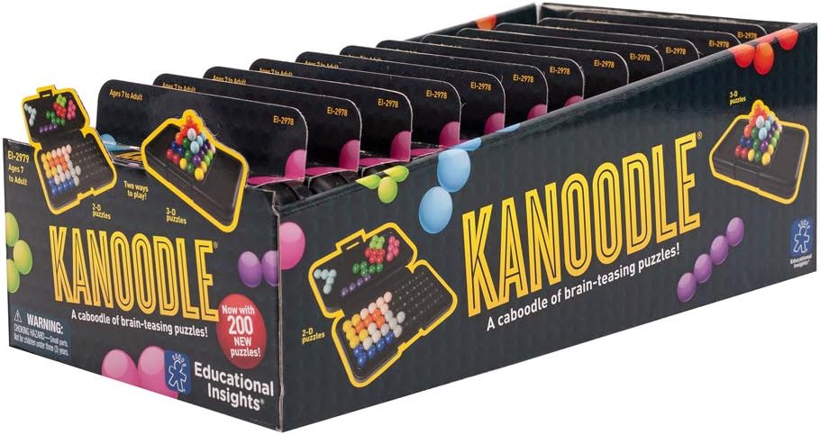 Learning Resources Kanoodle (POP of 12) 3D Brain Teaser Puzzle Game Logic Puzzle Featuring 200 Challenges Gift for Ages 7 8 9 10+ Year Old Kids Boys & Girls - Image 5