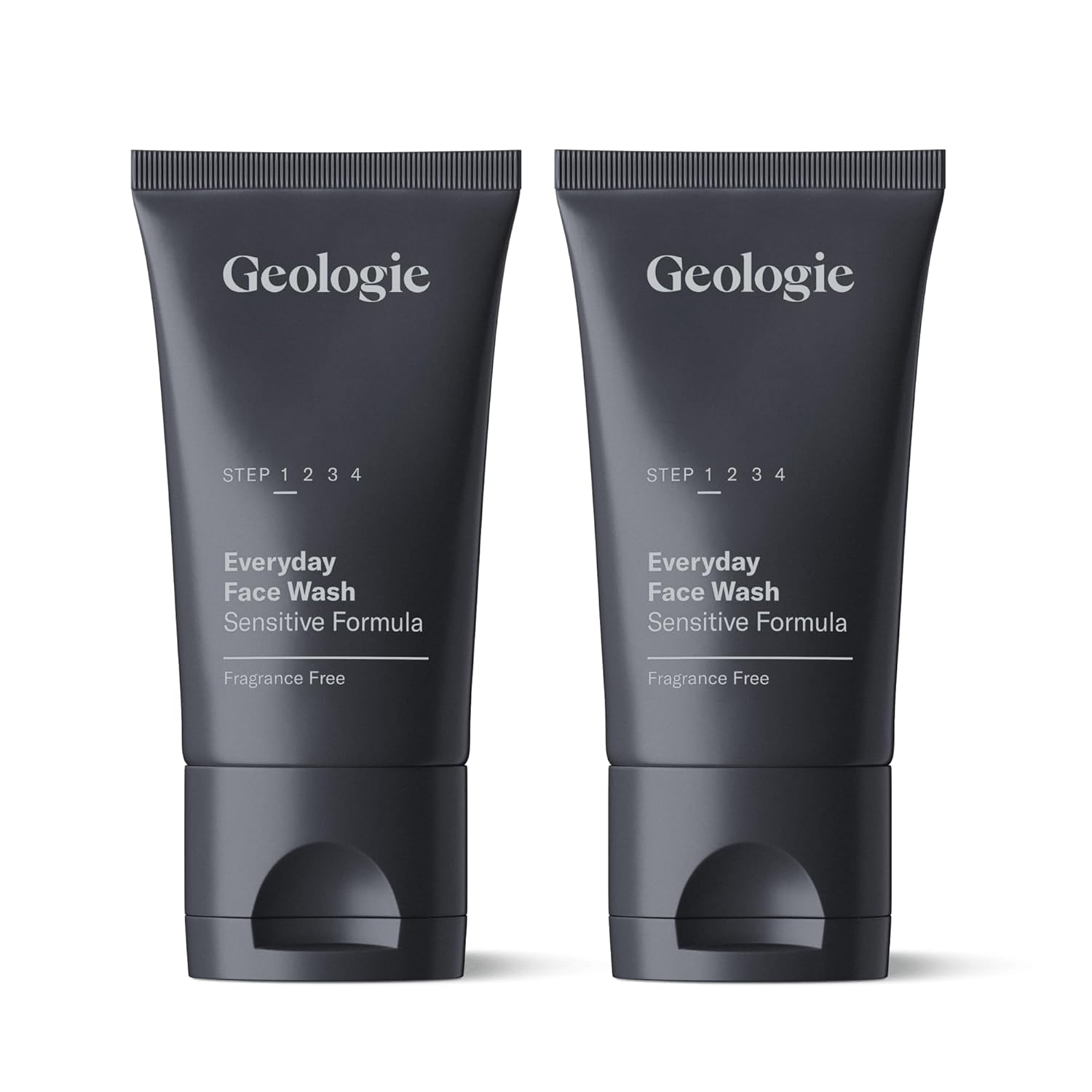 Geologie Daily Face Wash for Sensitive Skin | Fragrance-Free Facial Cleanser for Men & Women | Acne & Oil Control | Non-irritating, Gentle Cleansing & Soothing Face Wash | 2-Pack - Image 2