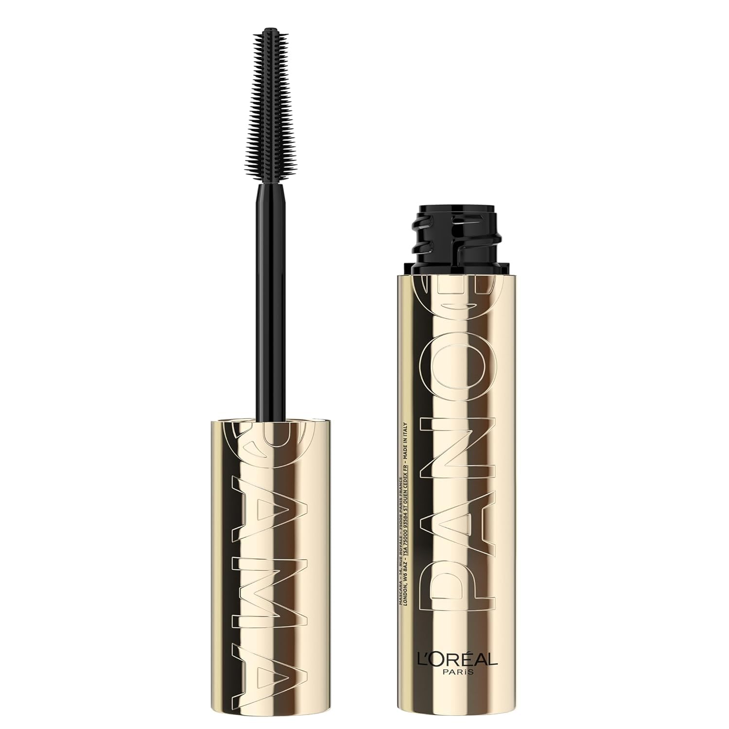 L’Oréal Paris Voluminous Panorama Mascara,Volumizing and Lengthening Mascara,Washable Longwear and Smudge Resistant Make Up,Black Brown,0.33 Fl Oz - Image 2