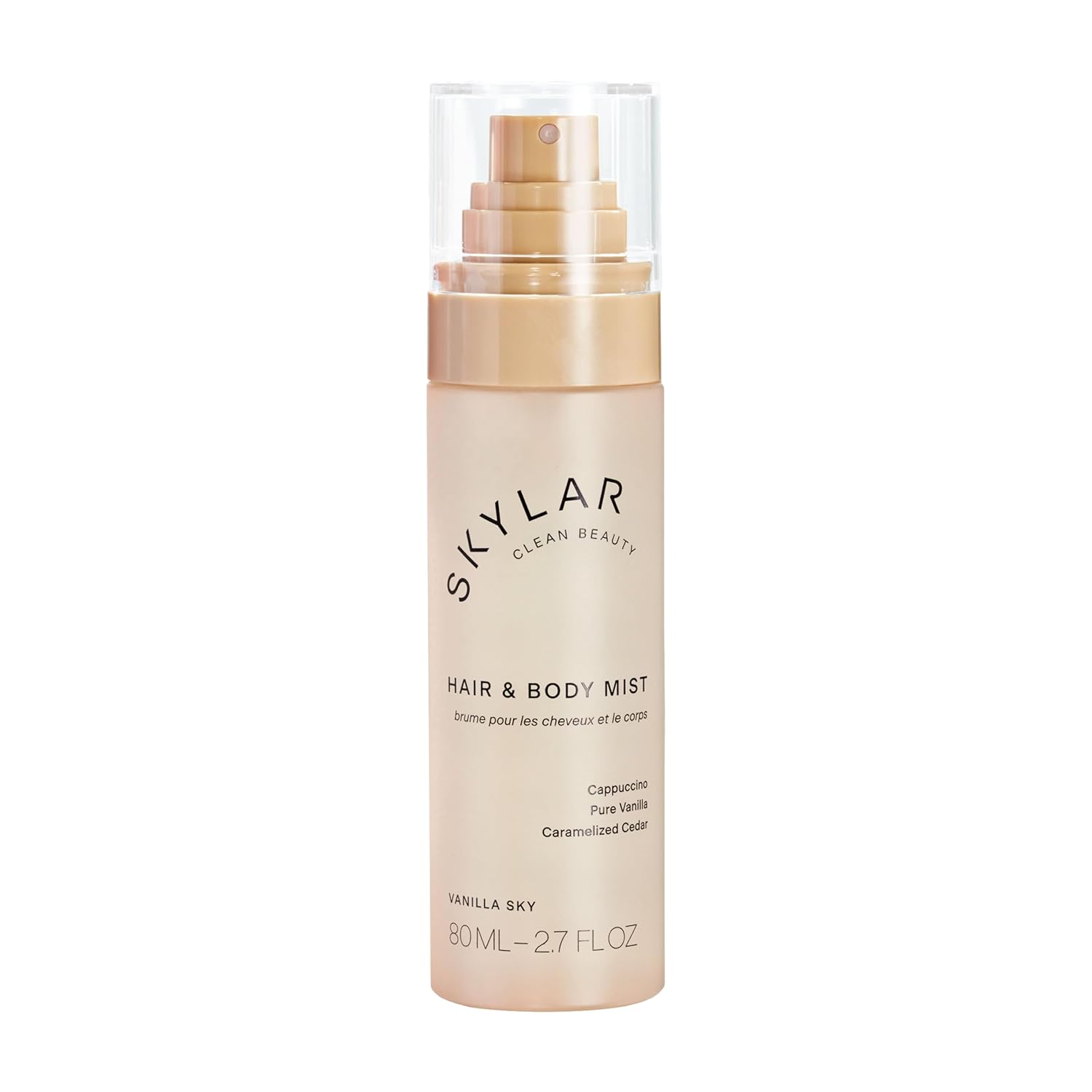 Skylar Vanilla Sky Hair & Body Mist | Hypoallergenic & Clean Fragrance | Vegan, Cruelty Free, and Safe For Sensitive Skin | 80 ML, 2.7 Fl Oz - Image 2