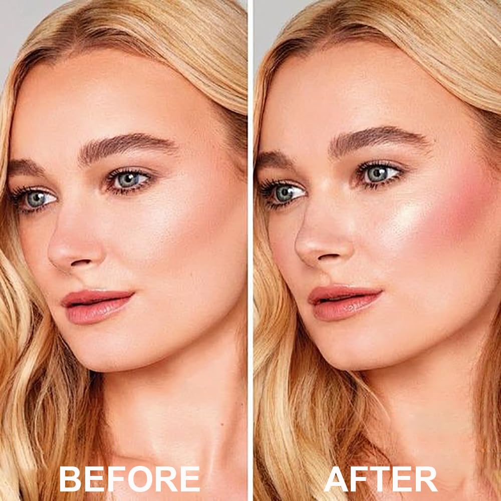 Blush Stick, Multi-use Blush Stick for Cheeks, Eyes, Lips, Silky Creamy Face Stick for Old Women & Mature Skin, Blendable and Buildable Color, Long Lasting Waterproof Non-greasy Formula (#10, Blush) - Image 5