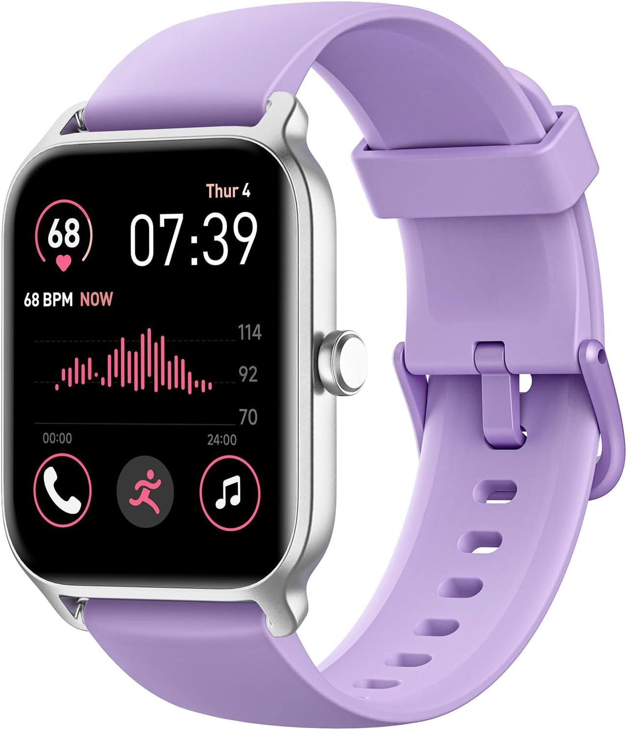 Fitpolo Smart Watches for Women Men, Alexa Built-in 1.8" Fitness Tracker Watch for Android iOS, Waterproof Activity Trackers with 100 Sports, GPS via Phone, Heart Rate Sleep SpO2 Monitor - Image 2