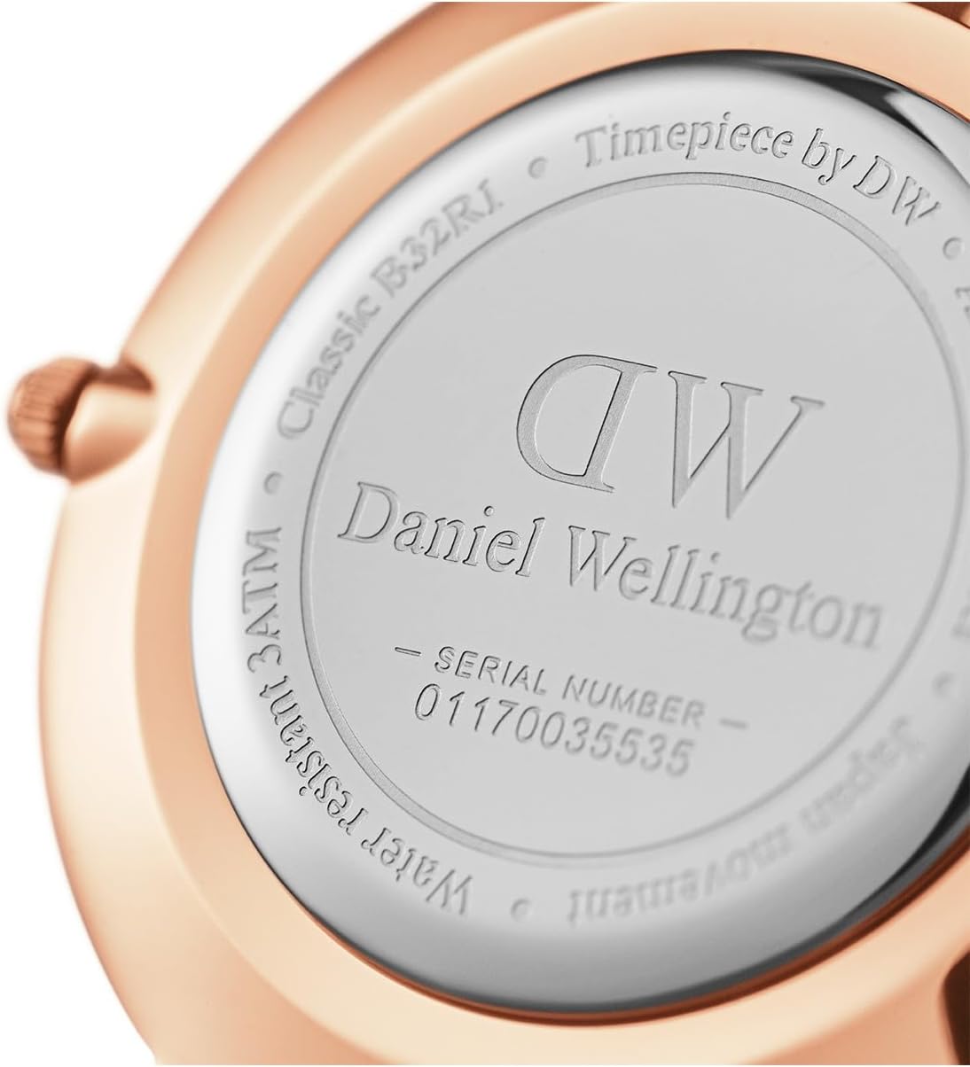 Daniel Wellington Petite Cornwall 32mm Women's Watch, Fabric (Polyester) Rose Gold Watch for Women - Image 5