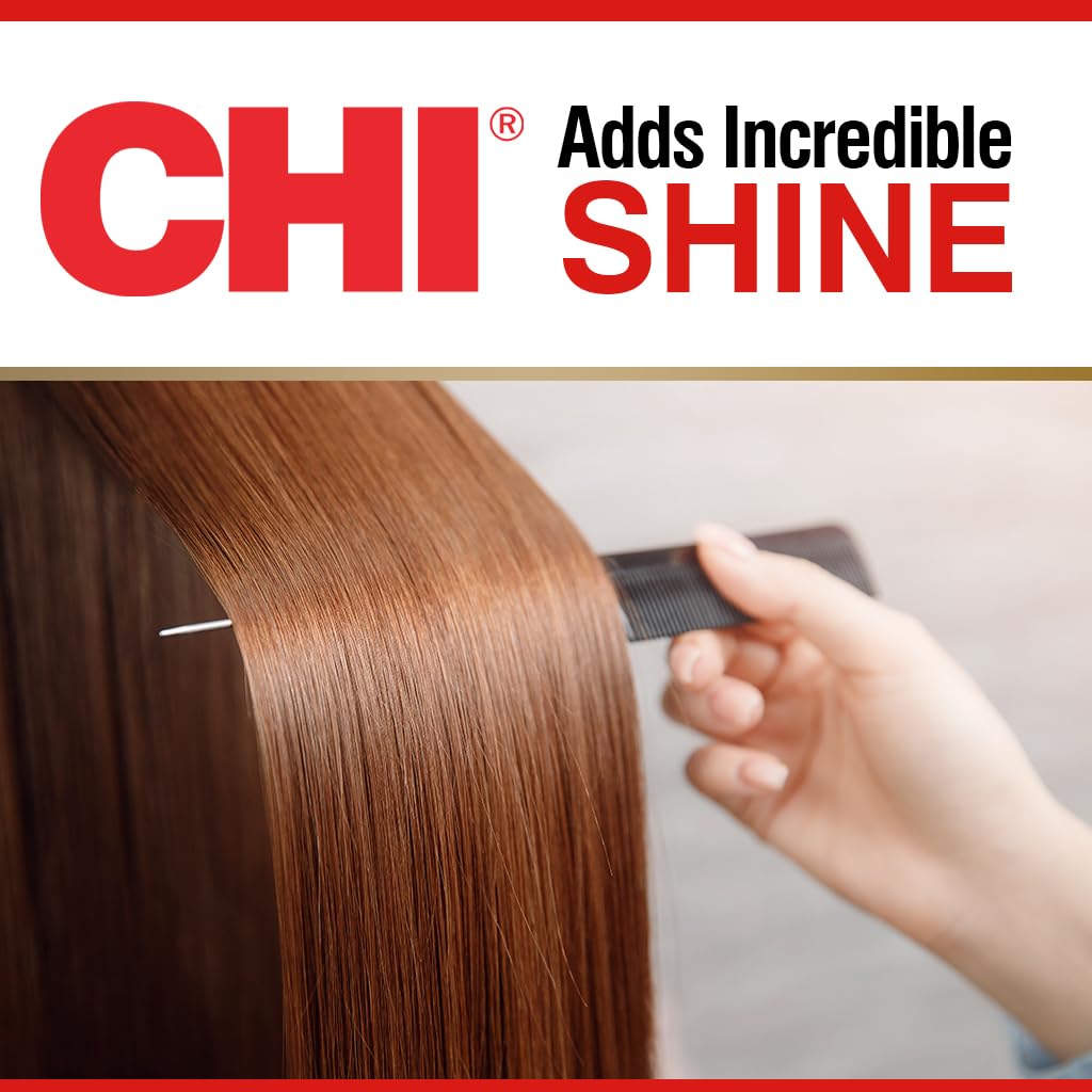 CHI Straight Guard Smoothing Styling Cream, Eliminates Frizz For Sleek & Shiny Hair, Maximum Control, 8.5 Oz - Image 5