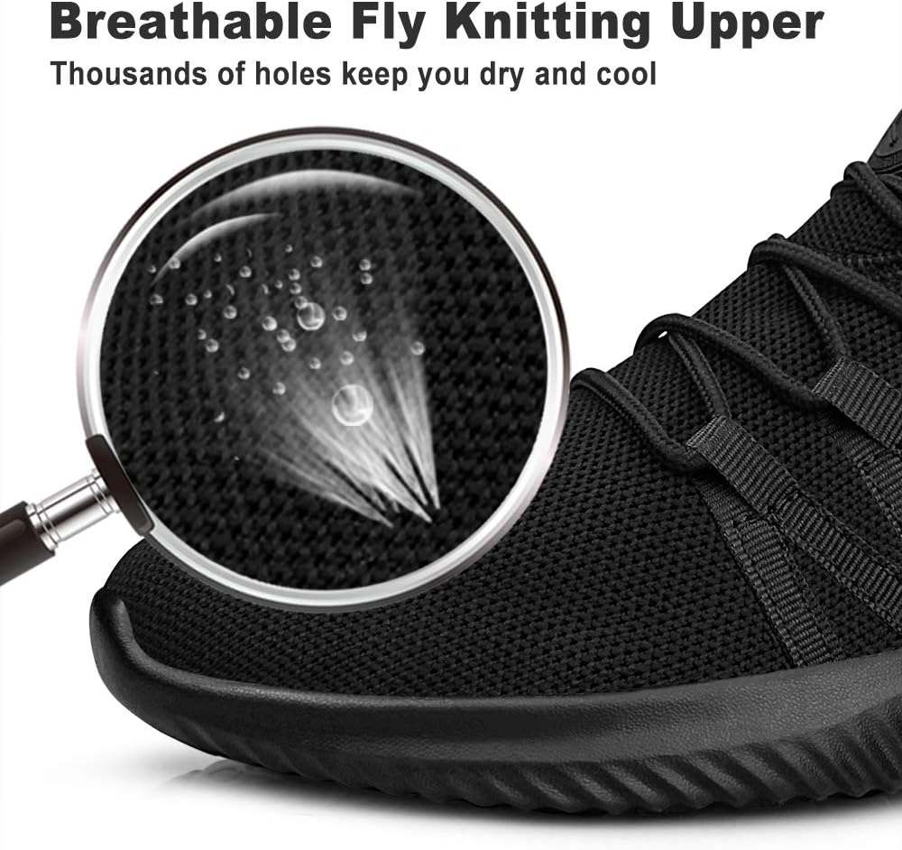 Feethit Mens Slip On Running Shoes Breathable Lightweight Comfortable Fashion Non Slip Sneakers for Men - Image 4