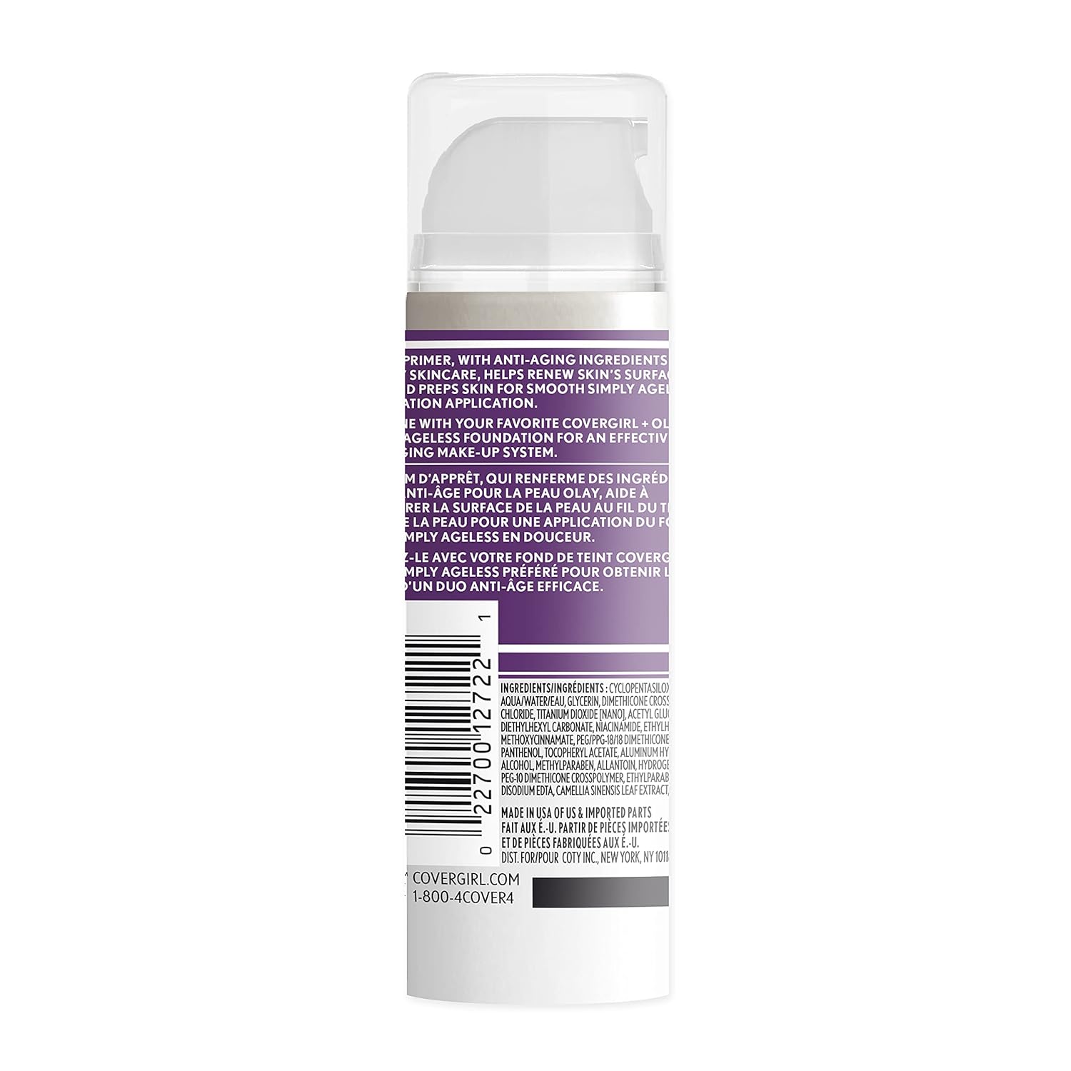 COVERGIRL Simply Ageless Makeup Primer, 1 Fl Oz, Pack of 1 - Image 4