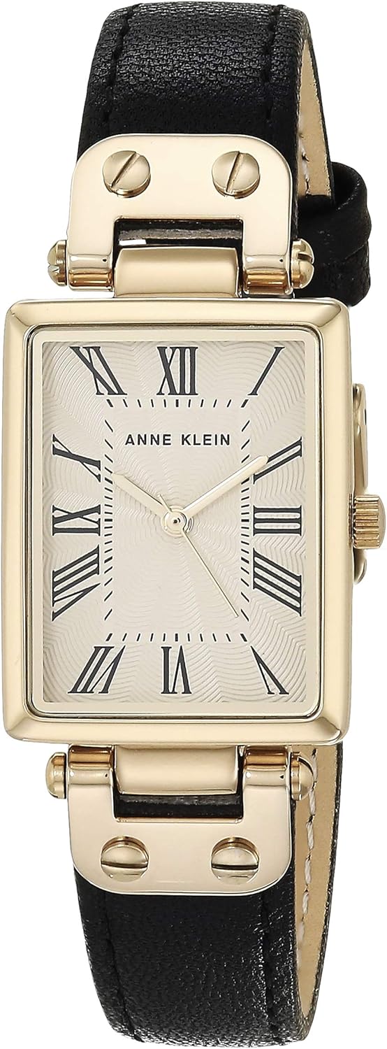 Anne Klein Women's Leather Strap Watch, AK/3752 - Image 2