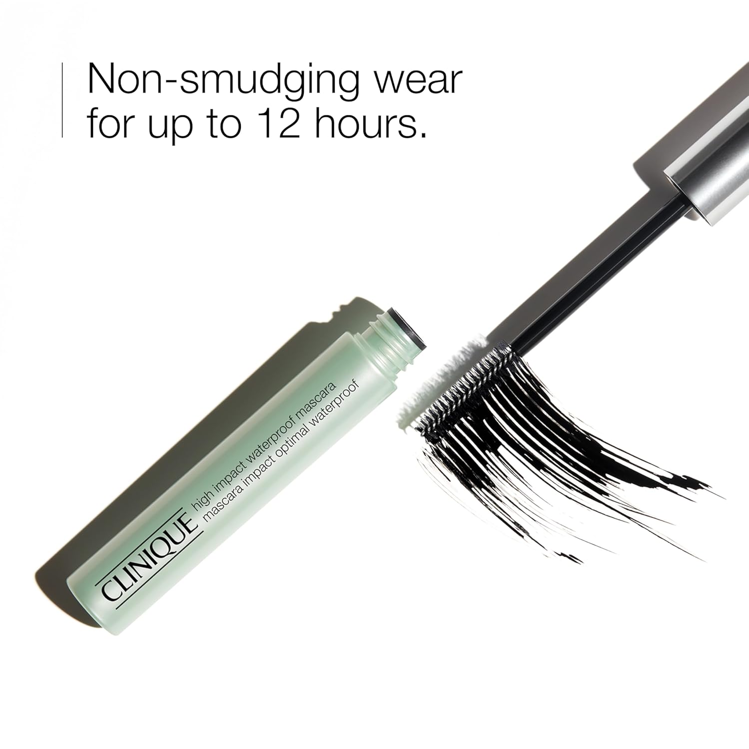 Clinique High Impact Waterproof Mascara | Lengthening, Volumizing, Smudge-Proof + Safe For Sensitive Eyes - Image 3