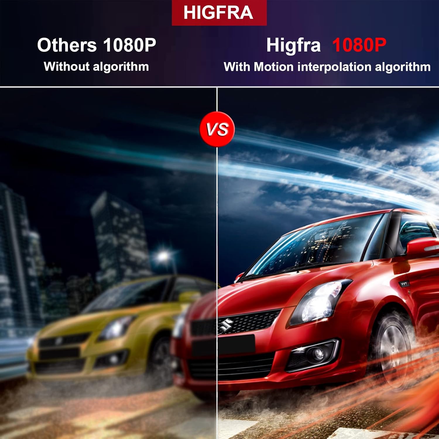 Multimedia Projector with 5G WiFi and Bluetooth Higfra 560 ANSI 16000L Native 1080P Outdoor Movie Projector 4k Support,Auto 6D Keystone&50% Zoom,Portable Smart Home LED Video Projector for Phone/PC - Image 3