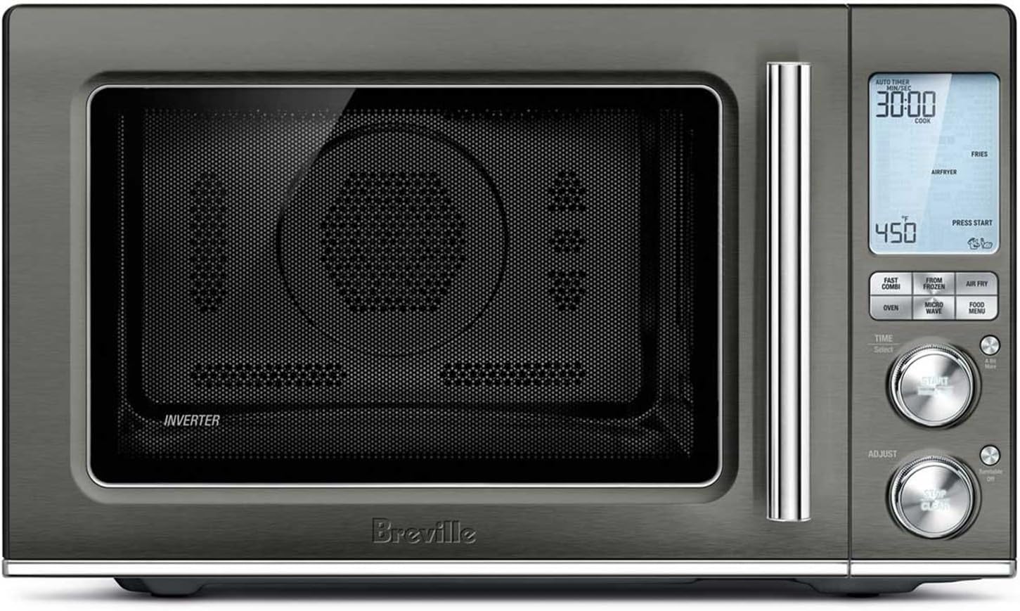 Breville BMO870BST1BUS1 Combi Wave 3-in-1 Microwave, Air Fryer and Convection Oven, Black Stainless Steel - Image 2