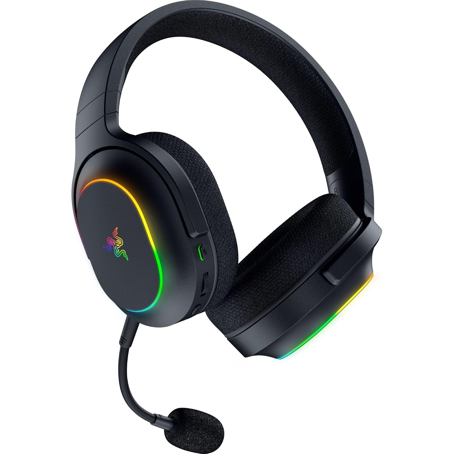 Razer Barracuda X Chroma Wireless Gaming Headset: 2.4GHz Wireless & Bluetooth - Lightweight - Chroma RGB - 40mm Drivers - Cardioid Mic - 70 Hr Battery - for PC, Mac, PS5, Switch, Smartphone - Black - Image 11