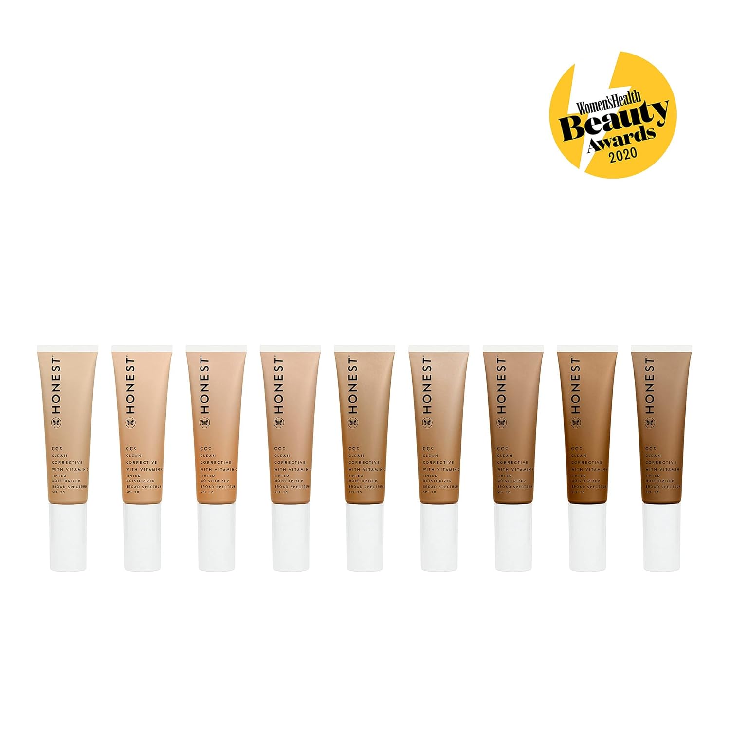 Honest Beauty CCC Clean Corrective with Vitamin C Tinted Moisturizer | Mineral SPF 30 | Vegan + Cruelty Free | Sol Rich, 1 fl oz - Image 9