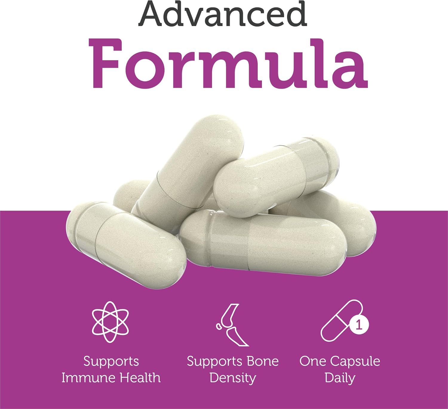 Zahler Vitamin D3 5000 IU K2 - Advanced Vitamin D3 K2 Formula - Bone Density & Calcium Absorption - Kosher Vegetarian MK7 Vitamin K2 D3 Vitamin Supplement - VIT D3 K2, Vitamin D K2 (60 Capsules) - Image 6