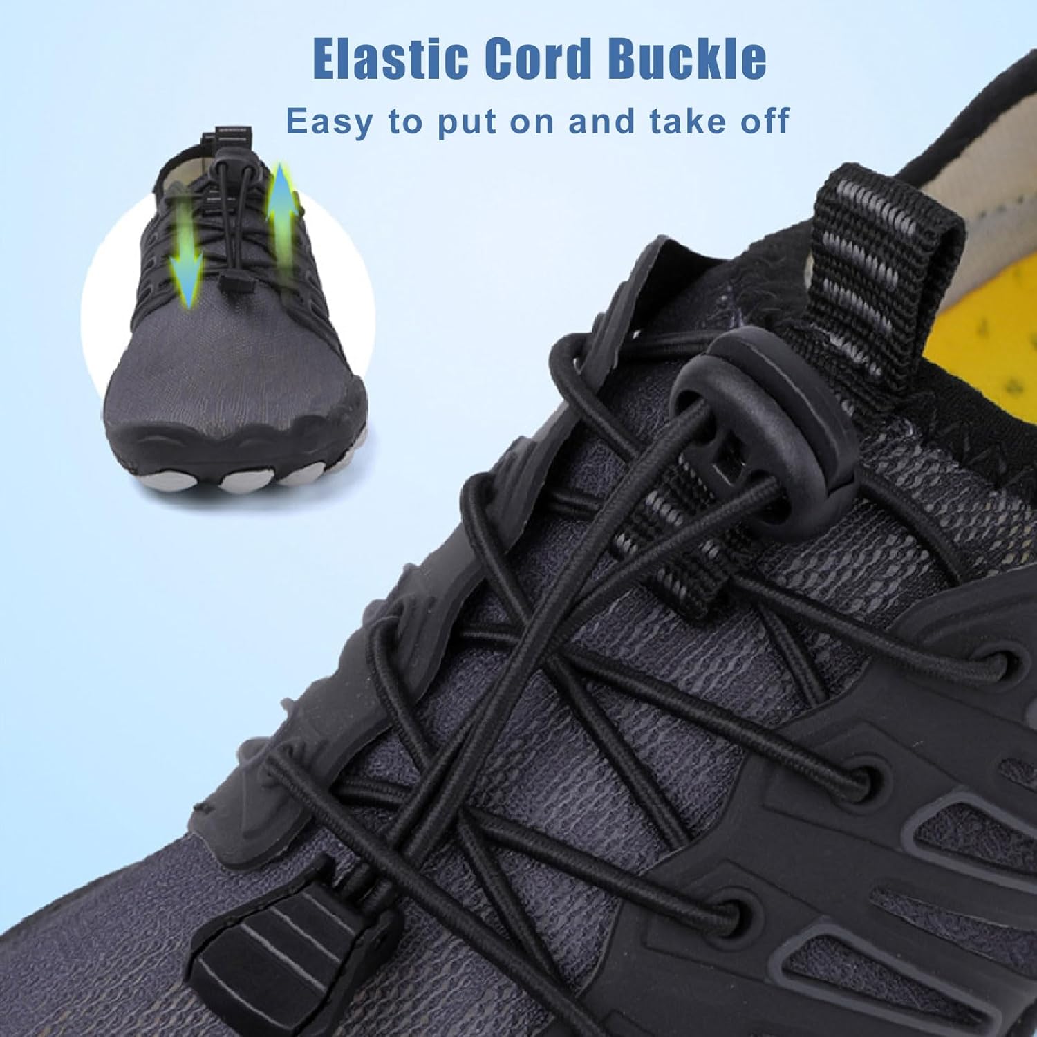 Hike Barefoot Shoes Womens Mens, Pro Water Shoes Barefoot Hike Shoes, Wide Toe Box Non-Slip Breathable - Image 6