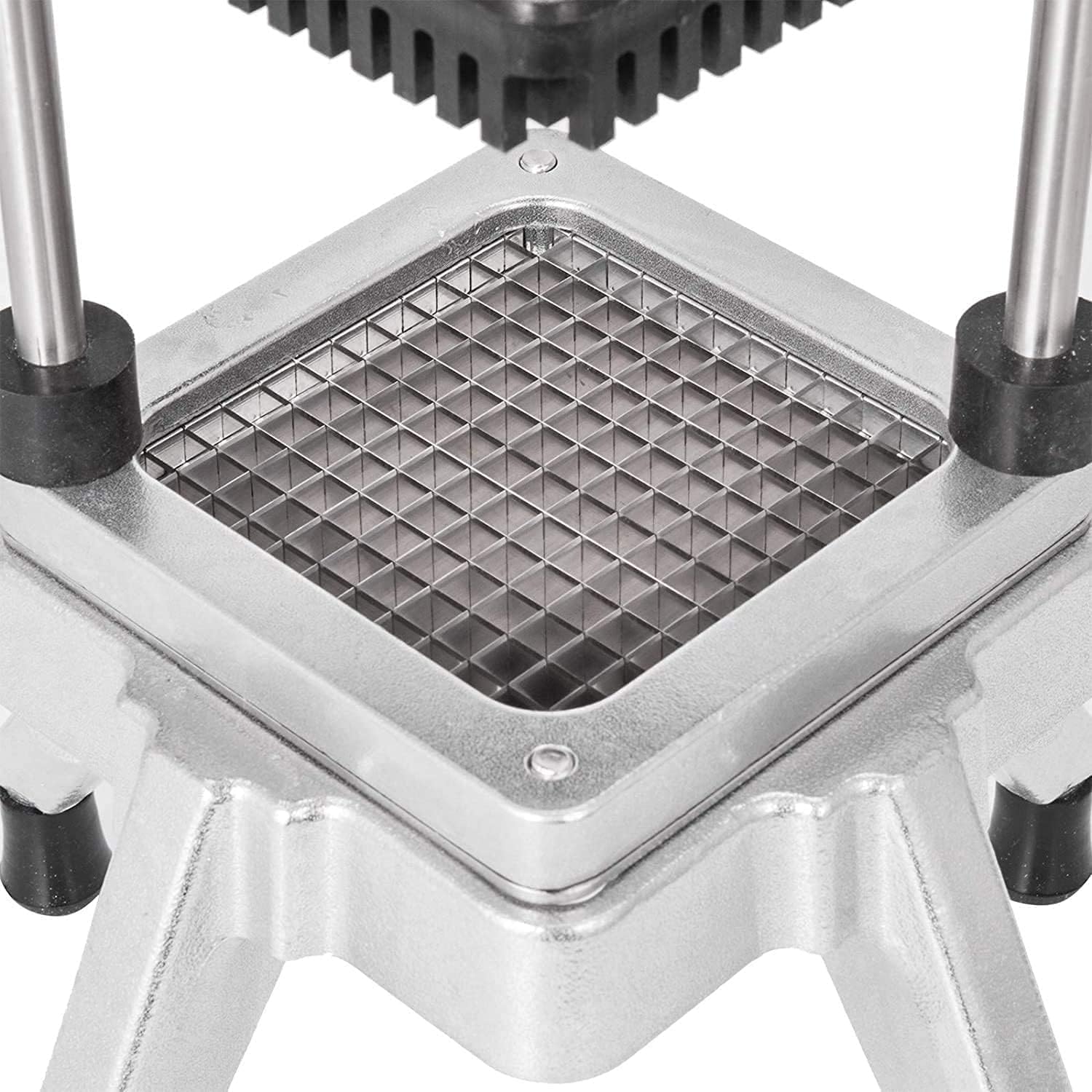 Commercial Vegetable Fruit Chopper W/6-Wedge Slicer&1/4″&3/8″&1/2" Blade Professional Food Dicer French Fry Cutter Onion Slicer Stainless Steel For Tomato Peppers Potato Mushroom - Image 5
