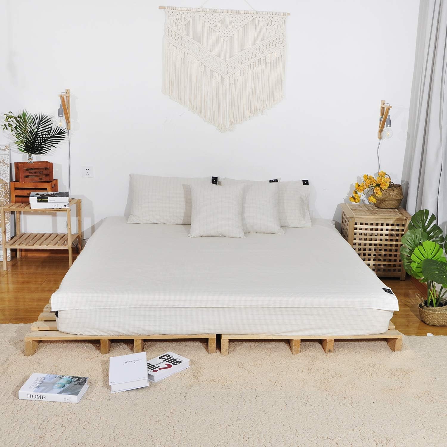 CONDUCTIVE Brand Grounding Sheet for Bed Organic Cotton Silver with Ground Connection Cord (52 x 27 inch, Original Color Sleeping Wellness Benefits Sleep Therapy - Image 8