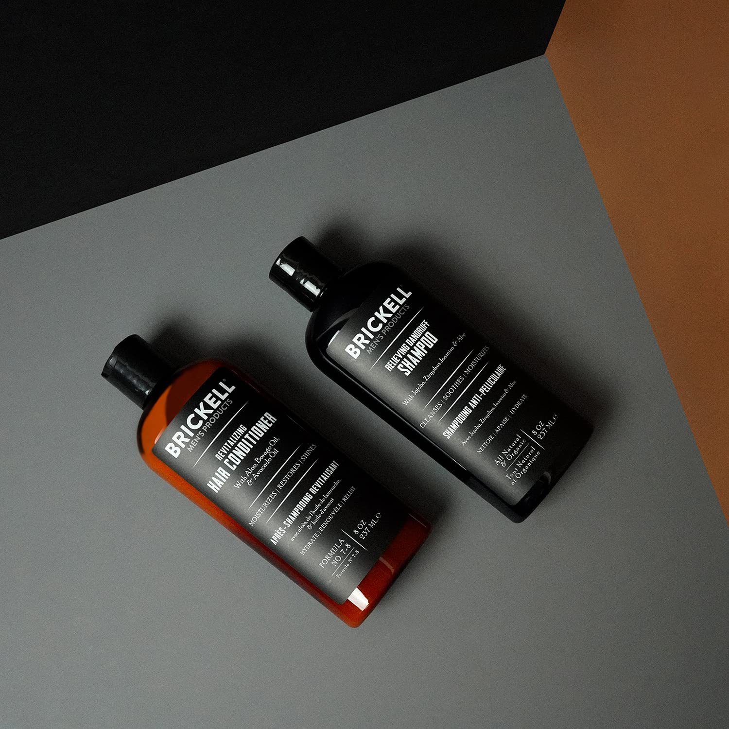 Brickell Men’s Daily Relieving Hair Care Routine, Dandruff Shampoo and Conditioner Set For Men, All Natural and Organic, Scented - Image 4