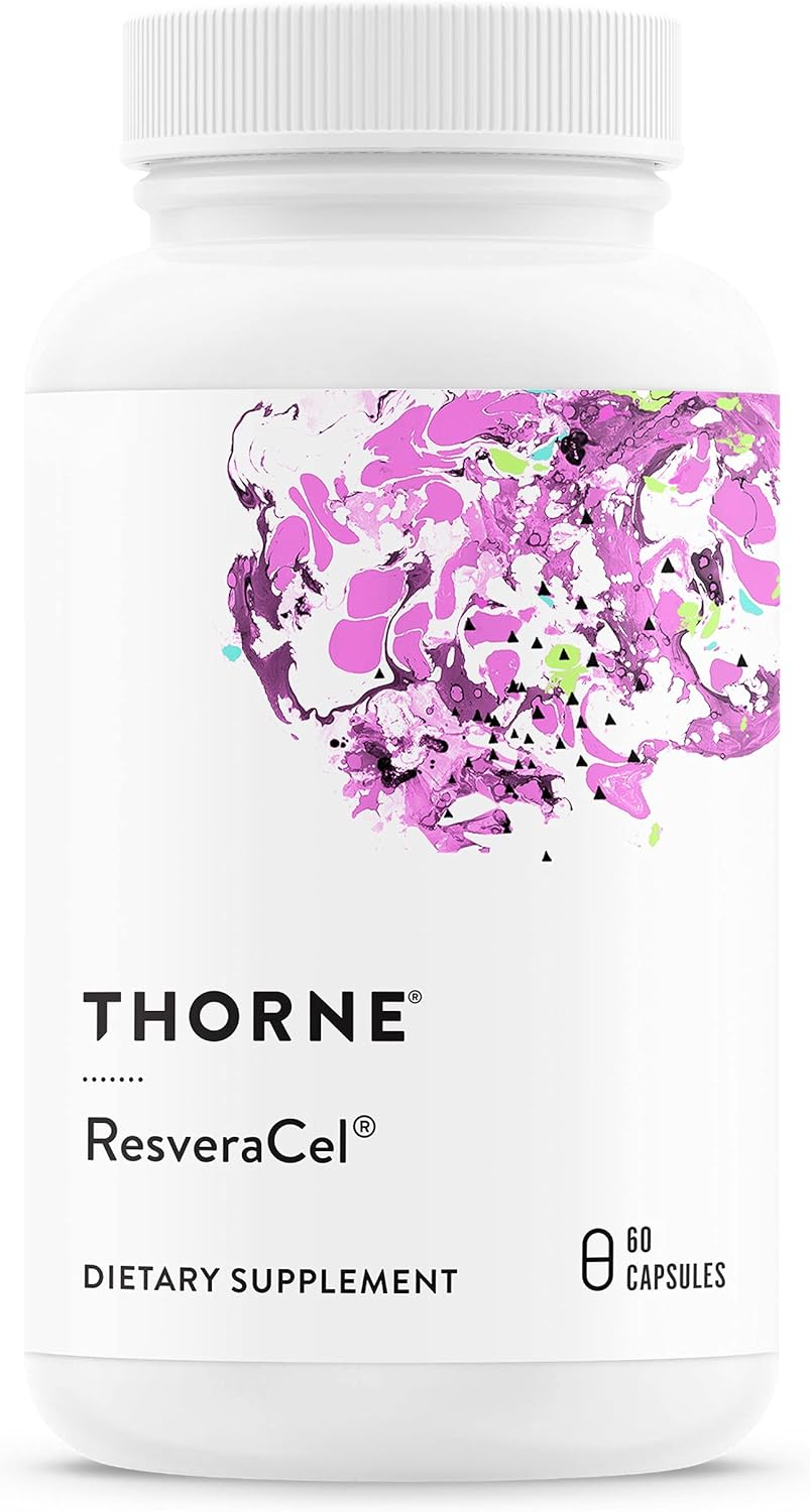 THORNE ResveraCel - Nicotinamide Riboside with Quercetin Phytosome and Resveratrol - Support Healthy Aging, Methylation, Cellular Energy Production and Metabolism* - 60 Capsules - 30 Servings - Image 2