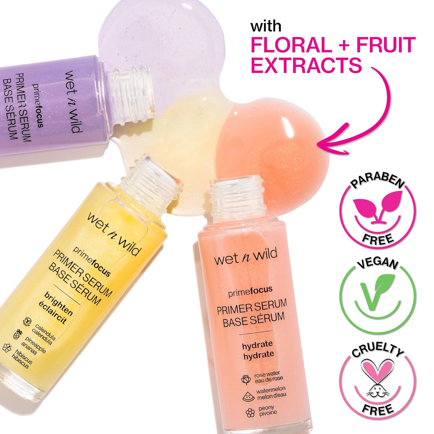 wet n wild Prime Focus Primer Serum for Face, Hydrating for Dry Skin, Makeup Primer Serum - Image 6