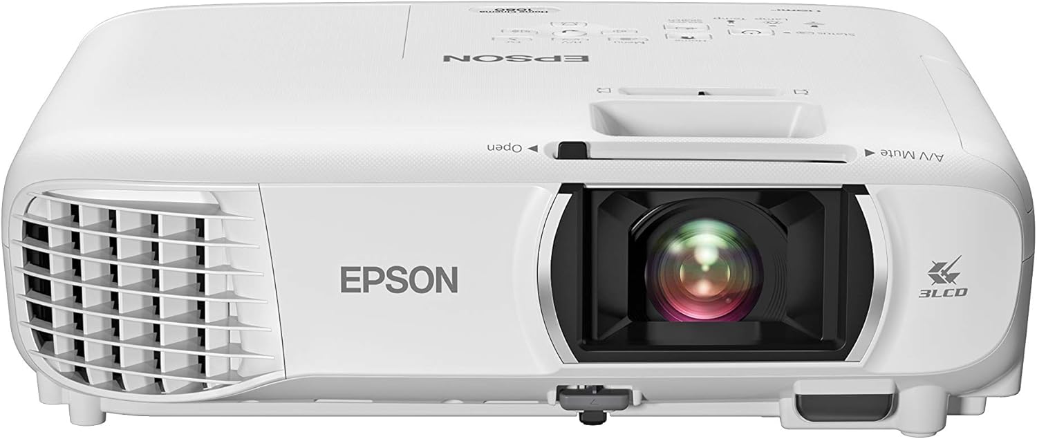 Epson Home Cinema 1080 3-chip 3LCD 1080p Projector, 3400 lumens Color and White Brightness, Streaming/Gaming/Home Theater, Built-in Speaker, 16,000:1 Contrast (Renewed) - Image 2