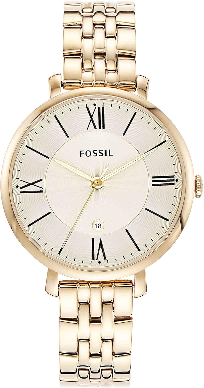 Fossil Women's Jacqueline Quartz Stainless Steel Three-Hand Watch - Image 2