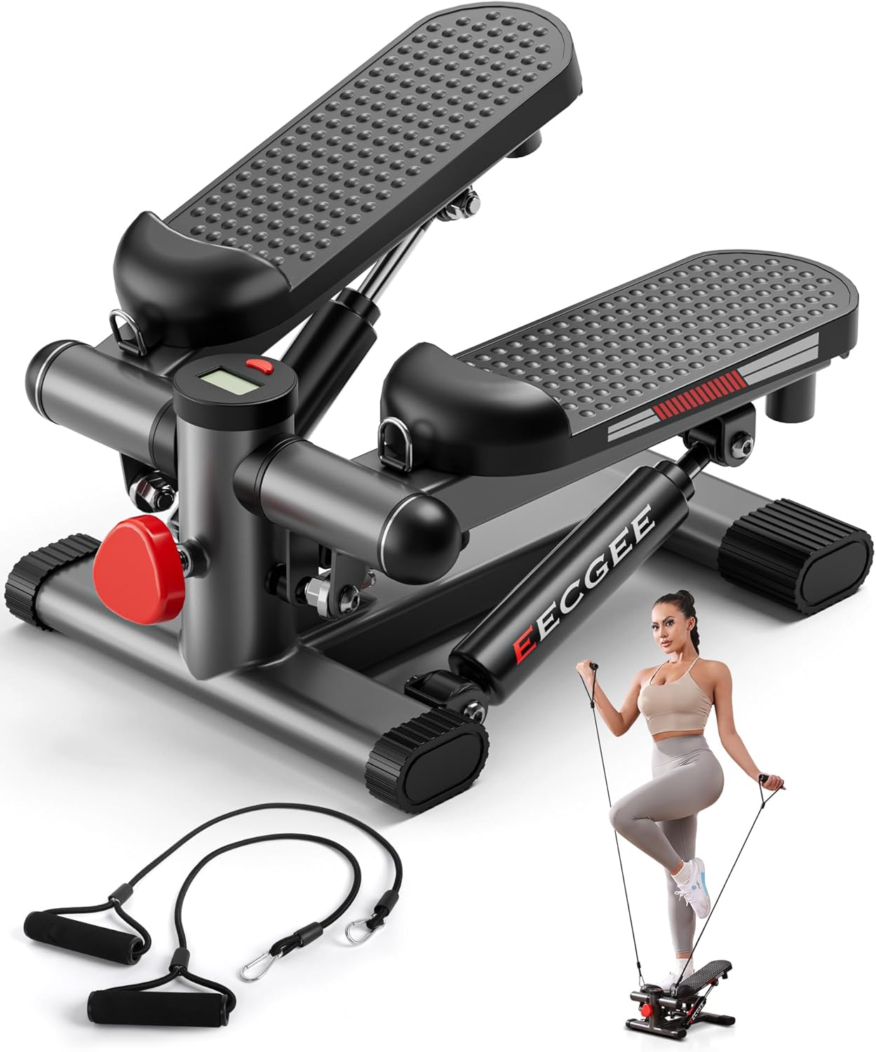 Mini Stepper with Hydraulic Fitness Stair Stepper for Home Workouts - Image 2
