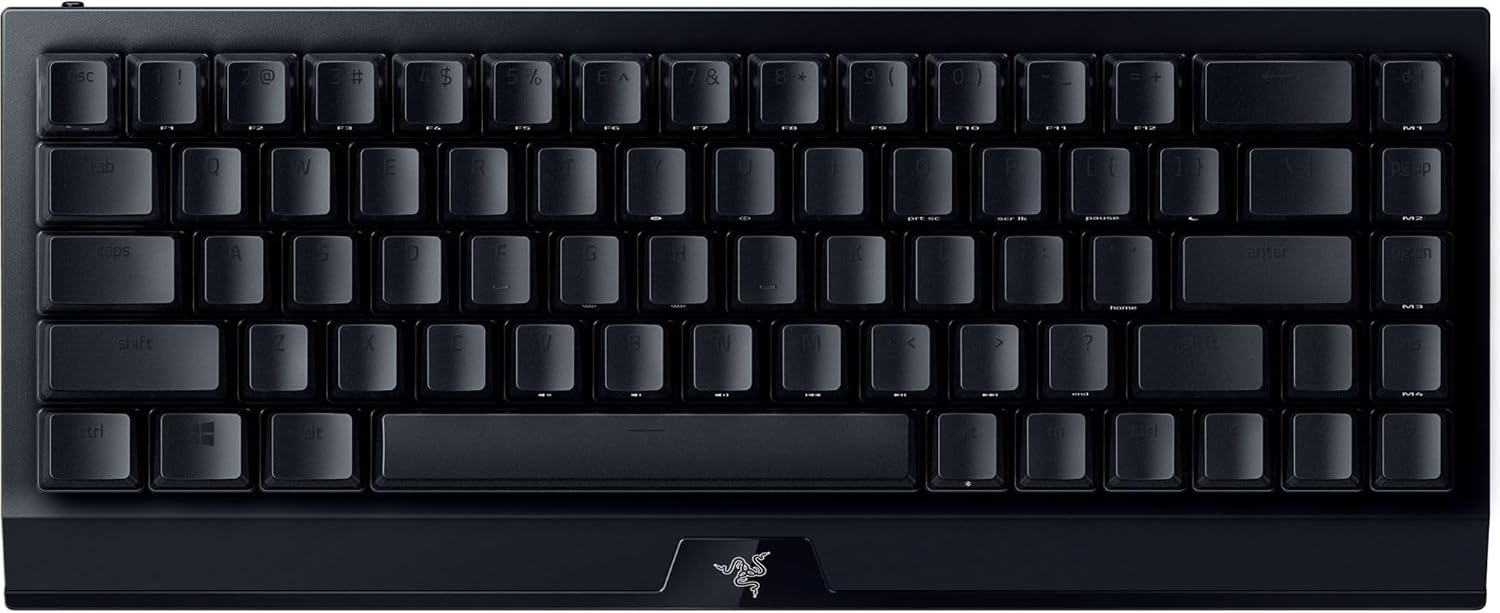 Razer BlackWidow V3 Mini HyperSpeed 65% Wireless Mechanical Gaming Keyboard: Green Mechanical Switches Tactile & Clicky - Phantom Pudding Keycaps - Chroma RGB - Up to 200 Hr Battery Snap Tap - Image 9