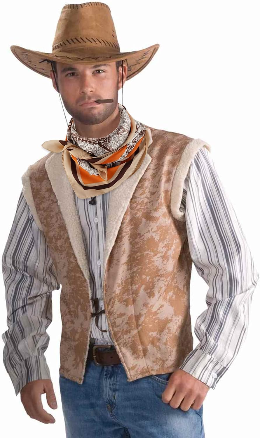 GERINLY Vintage Silk Feel Square Scarf for Men Satin Bandana Tiny Medallion Print Neckerchief Geometry Head Scarf - Image 6
