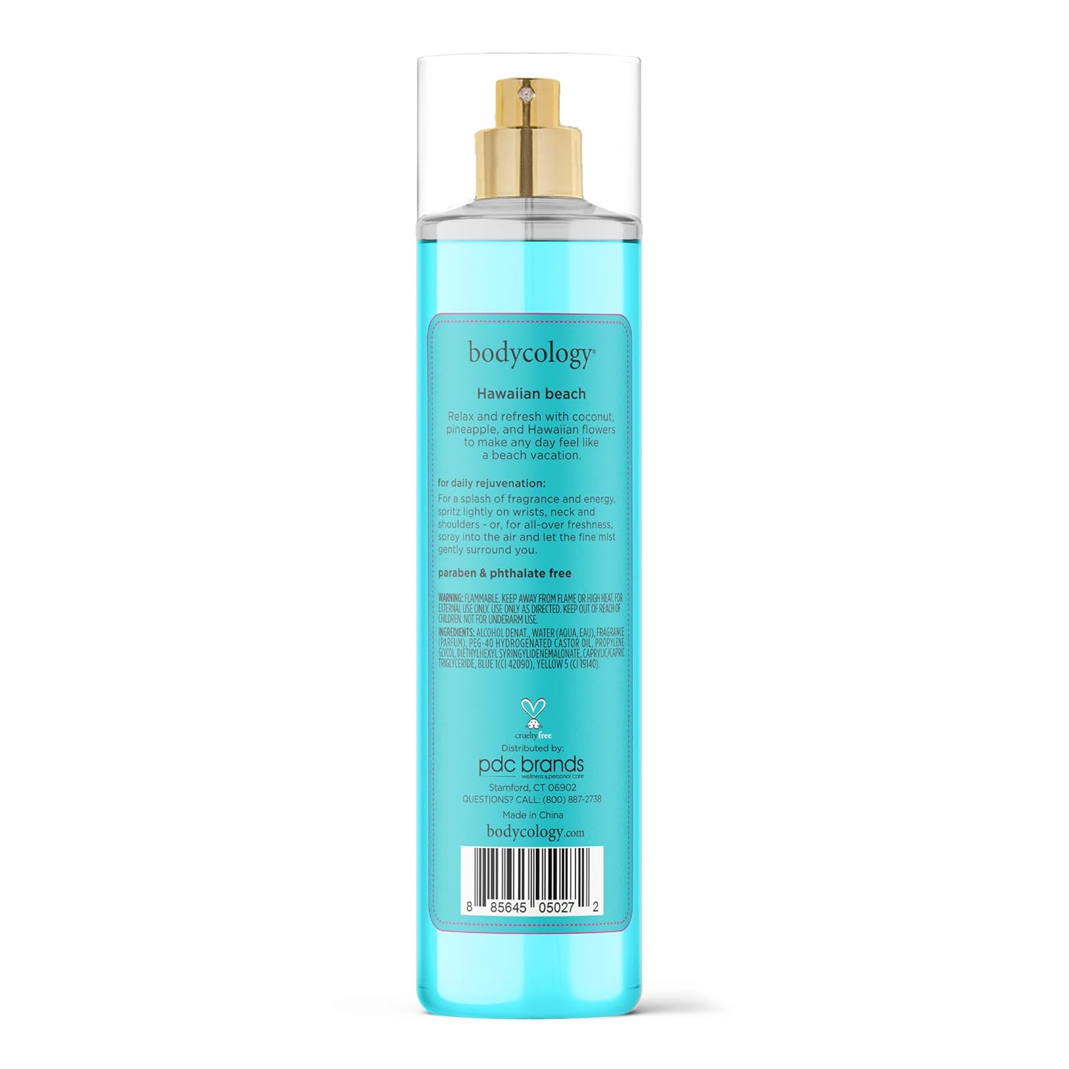Bodycology Long-Lasting Fragrance Body Mist, Hawaiian Beach, 8 fl oz - Image 9
