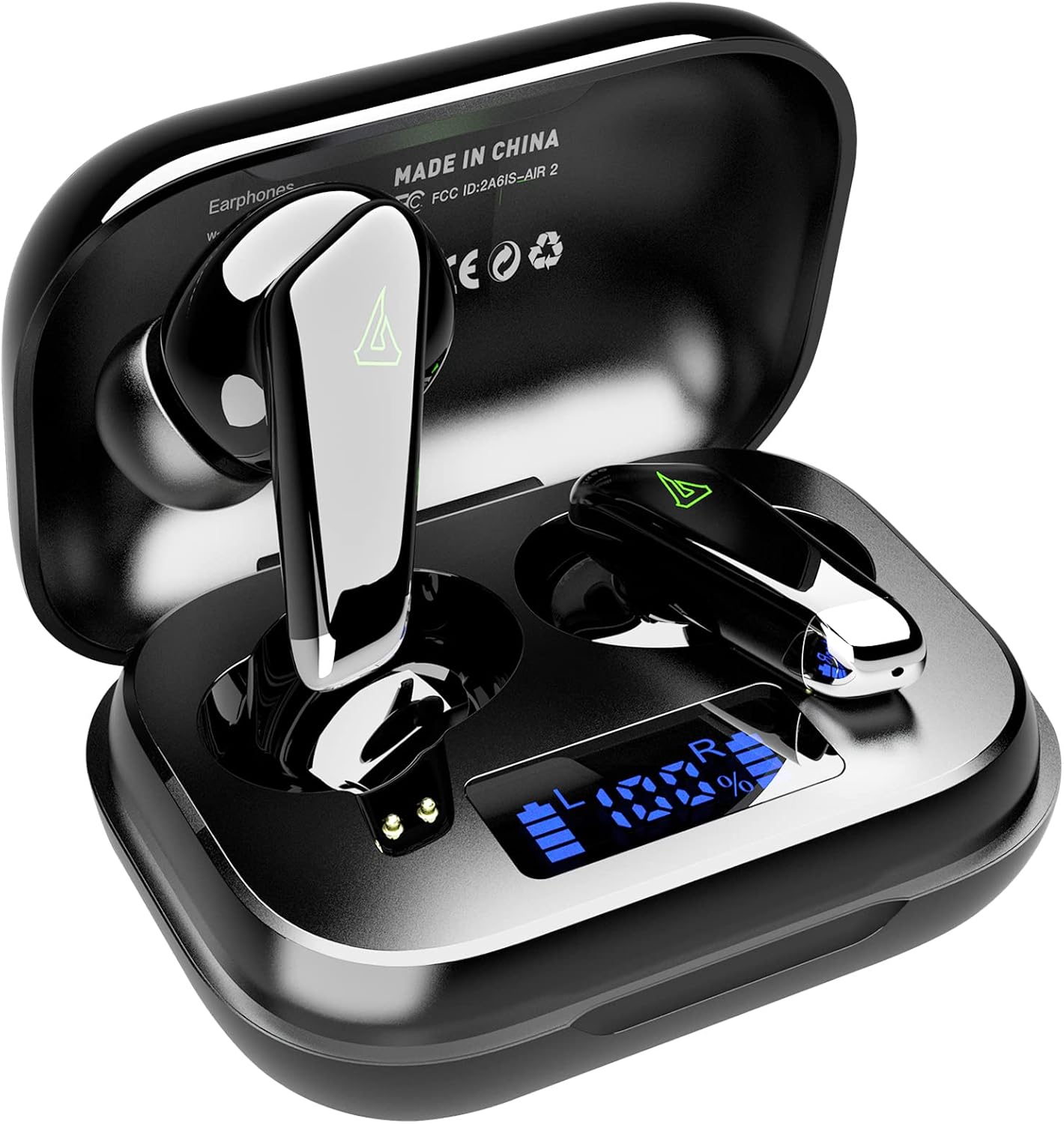 GTRACING True Wireless Earbuds Bluetooth Headphones,HiFi Stereo with Noise Cancelling Microphone, SweatProof Dual Bluetooth 5.3 Headset for Gaming Sports and Working - Image 2
