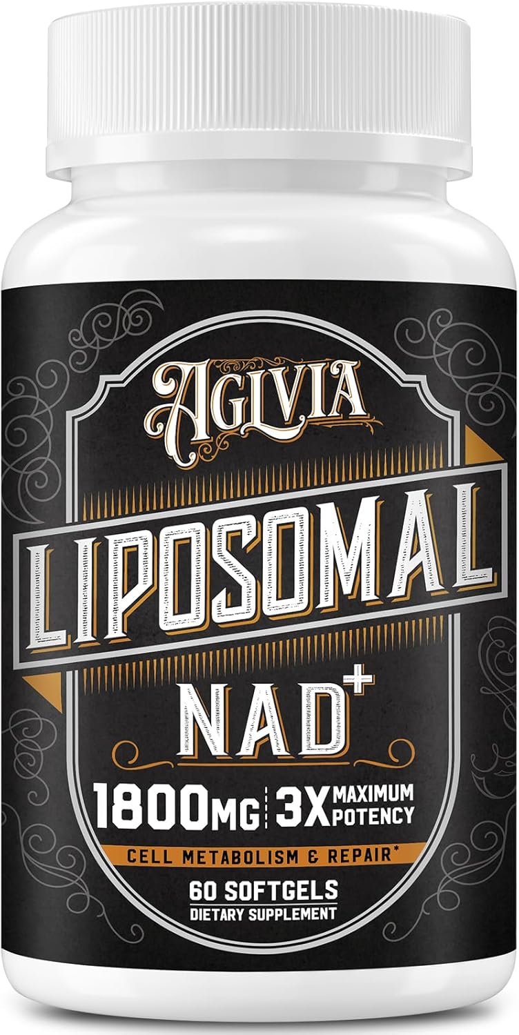 1800 MG Liposomal NAD Supplement, NAD+ Supplement Similar to Nicotinamide Riboside, 98% Pure NAD Plus Supplement for Energy Booster & Cellular Repair for Men & Women, Non-GMO, 60 Softgels - Image 2