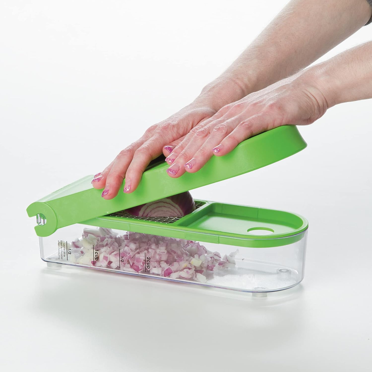 Progressive International GOC-310 Onion Chopper Green / White - Image 6
