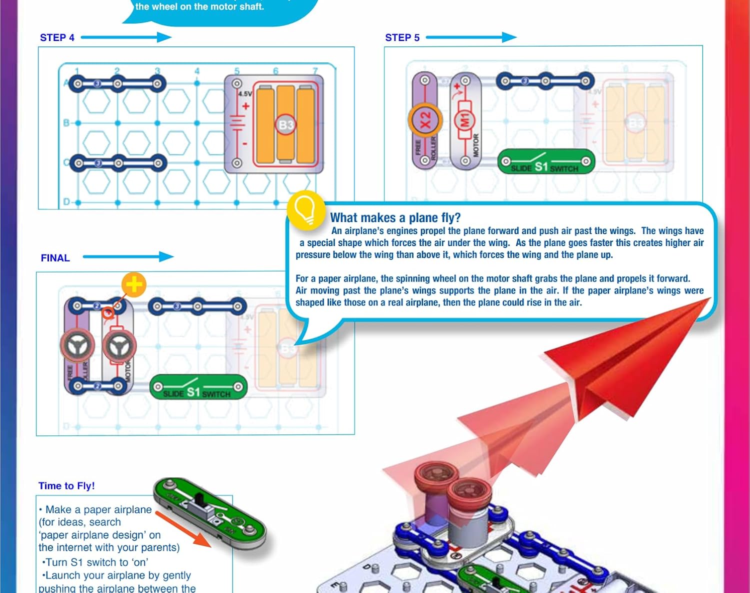 Snap Circuits Flight Deck Science/STEM Toy kit | Ages 8+ | Construction Gift for Boys and Girls - Image 7