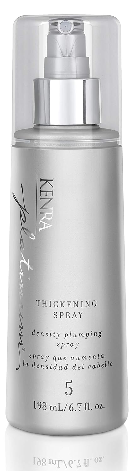 Kenra Platinum Thickening Spray 5 | Volumizing Styler | Density Plumping Spray | Increases Hair Thickness Up To 96% | Humidity Protection & Frizz Taming | All Hair Types - Image 2
