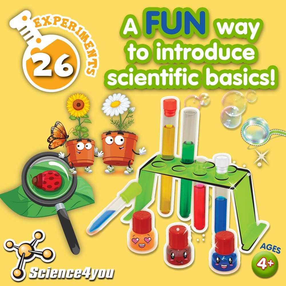Science4you - My First Science Kit - 26 Experiments to Introduce Children to Science - Fun, Education Activity for Kids Ages 4+ - Image 6