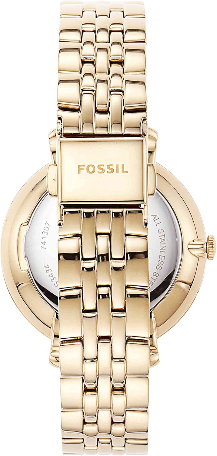 Fossil Women's Jacqueline Quartz Stainless Steel Three-Hand Watch - Image 4
