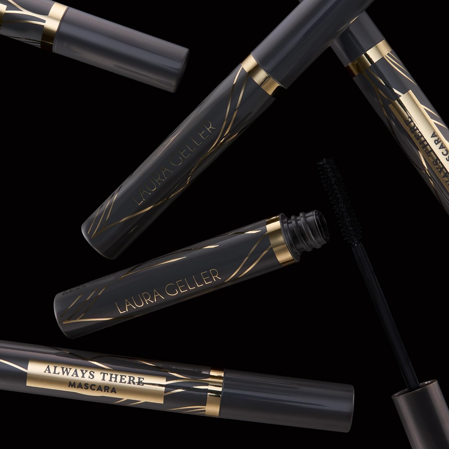 LAURA GELLER NEW YORK LAURA GELLER Always There Waterproof Lengthening Mascara in Black | - Lengthening, Defining, Curling, Buildable Formula Eye Makeup- Innovative Lengthening Brush- 1 count - Image 6