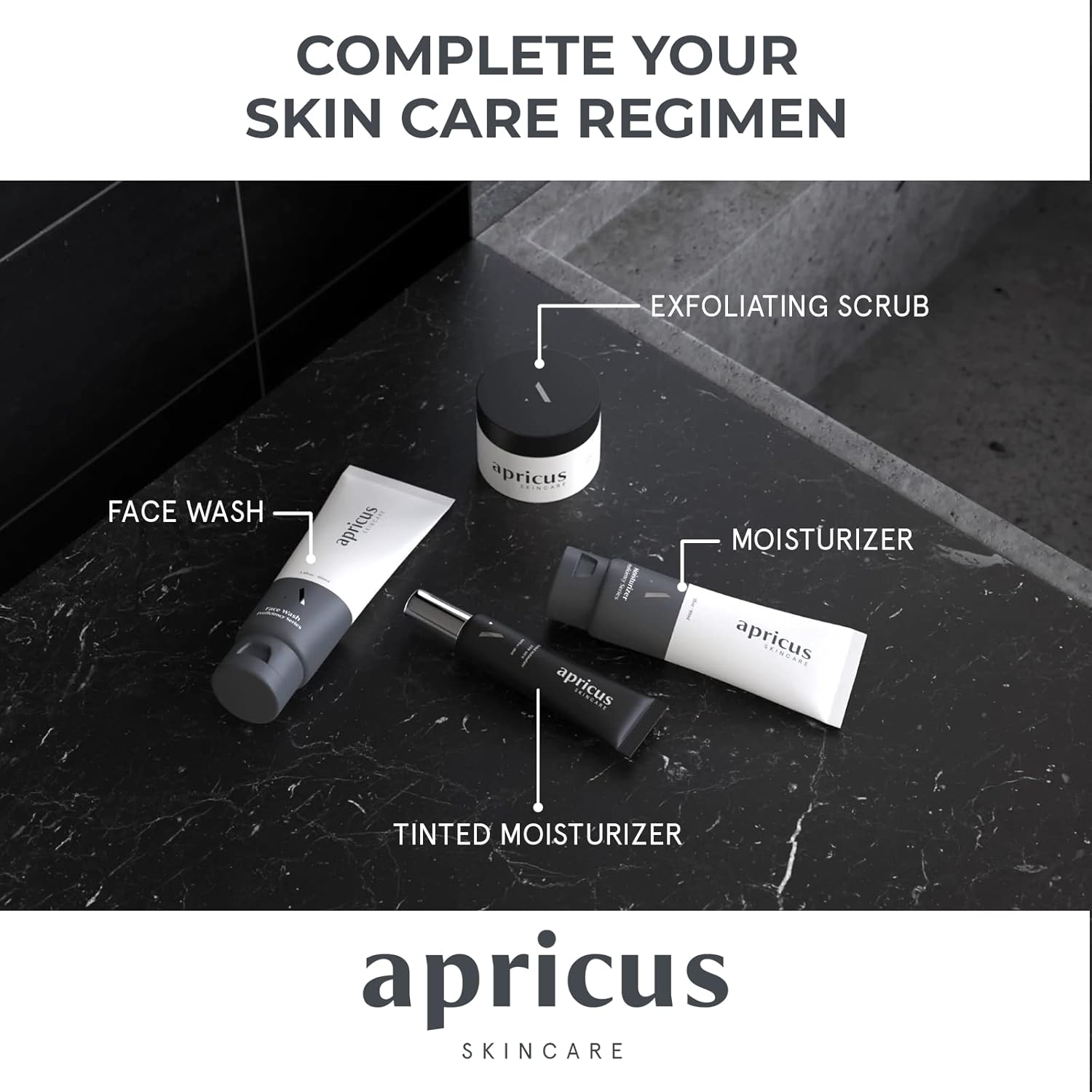 Tinted Moisturizer for Men by Apricus Skincare | Face Moisturizer Anti Aging and Anti-Redness | Dark Spot Concealer Cream and Redness Corrector | Matte Acne Face Moisturizer, 0.67 Oz, (Light) - Image 8